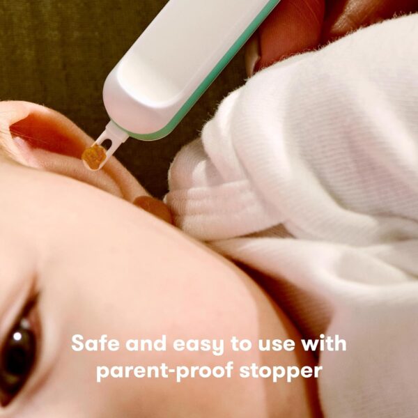 Frida Baby 3-in-1 Nose, Nail + Ear Picker: Baby Ear Cleaner + Baby Nose Cleaner and Nail Tool for Babies + Toddlers, Safely Clean Baby's Boogers, Ear Wax & More - Image 4