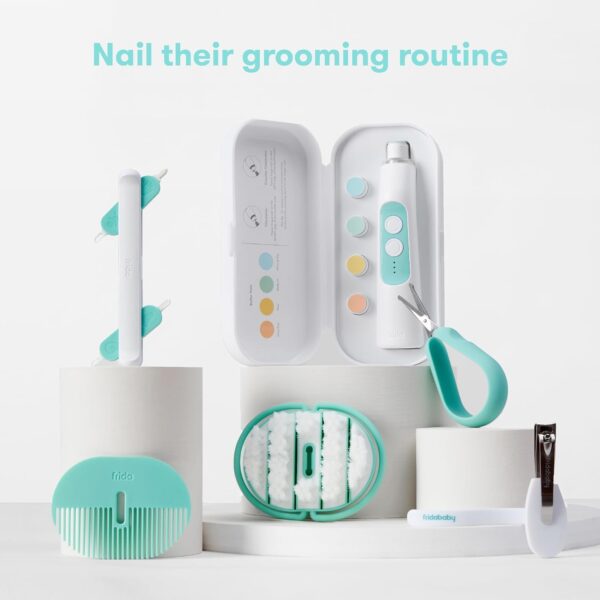 Frida Baby 3-in-1 Nose, Nail + Ear Picker: Baby Ear Cleaner + Baby Nose Cleaner and Nail Tool for Babies + Toddlers, Safely Clean Baby's Boogers, Ear Wax & More - Image 6