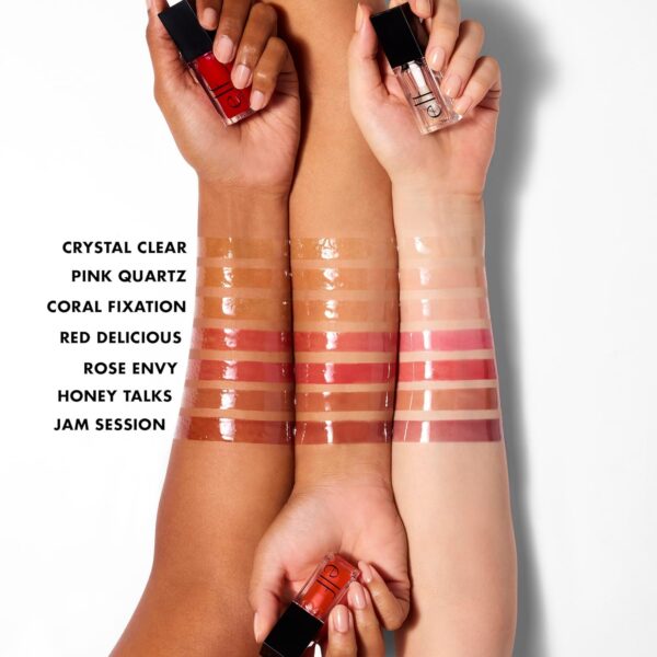 e.l.f. Glow Reviver Lip Oil, Nourishing Tinted Lip Oil For A High-shine Finish, Infused With Jojoba Oil, Vegan & Cruelty-free, Rose Envy - Image 3